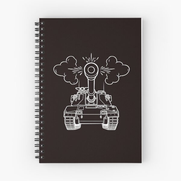 Item preview, Minimalist Military Tank Line Art designed and sold by ArtPer-design.