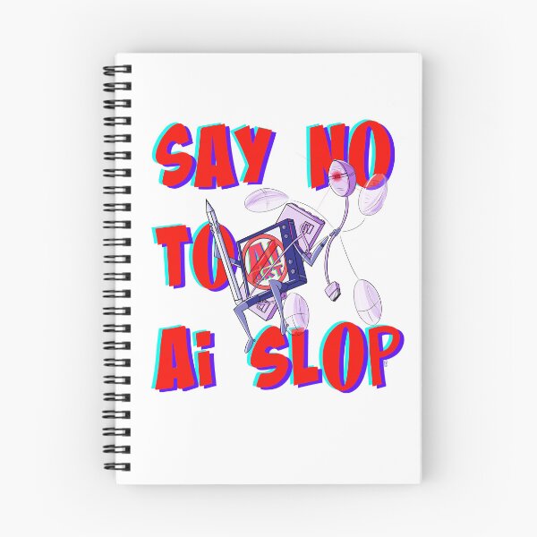 Item preview, Say No to Ai Slop designed and sold by EccoGirl88.