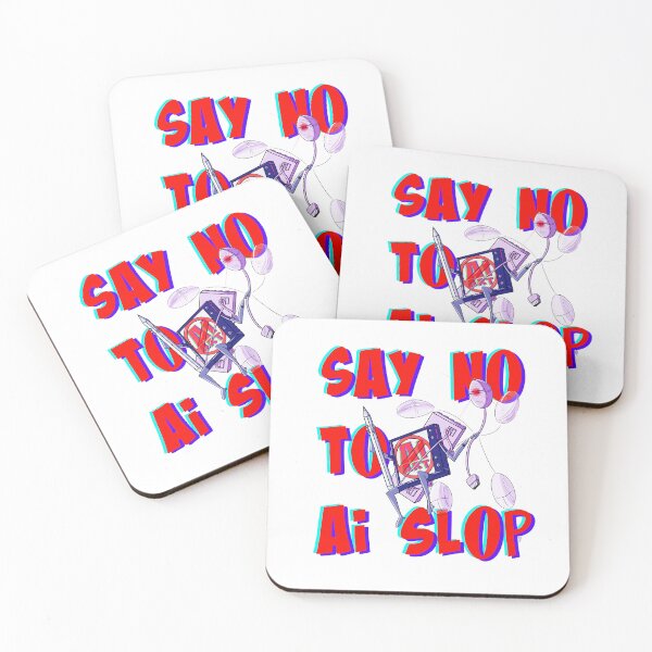 Item preview, Say No to Ai Slop designed and sold by EccoGirl88.