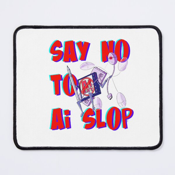 Item preview, Say No to Ai Slop designed and sold by EccoGirl88.