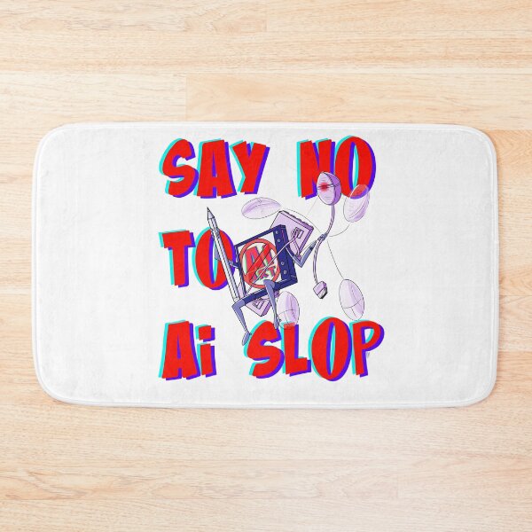 Item preview, Say No to Ai Slop designed and sold by EccoGirl88.