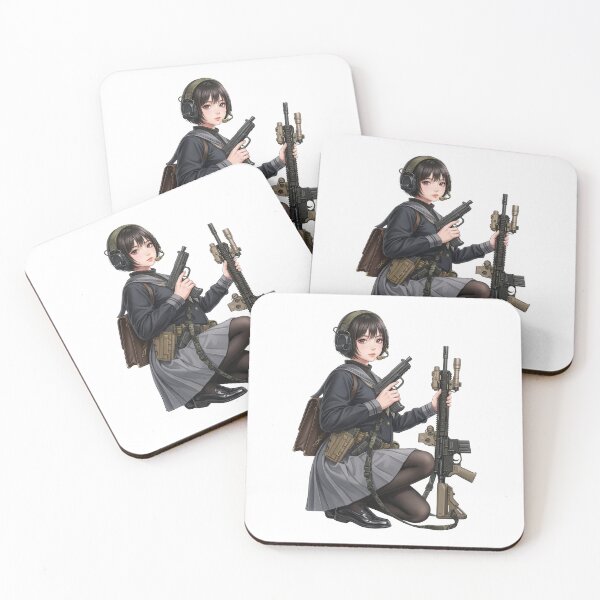 Item preview, Tactical School Girl - Anime Special Ops designed and sold by RAWLIFEGRAPHIC.