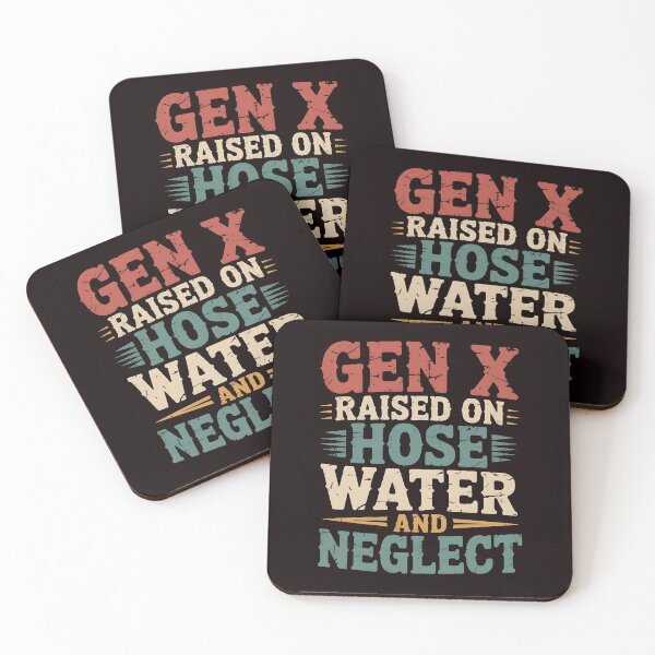 Item preview, Gen X Raised On Hose Water And Neglect Shirt – Funny Childhood Neglect Joke designed and sold by Redgiant87x.