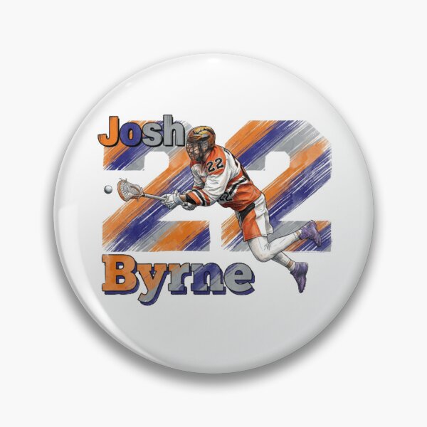 Item preview, Josh Byrne #22 - Buffalo Lacrosse Legend - Retro Box Lax Art designed and sold by Thogan0416.