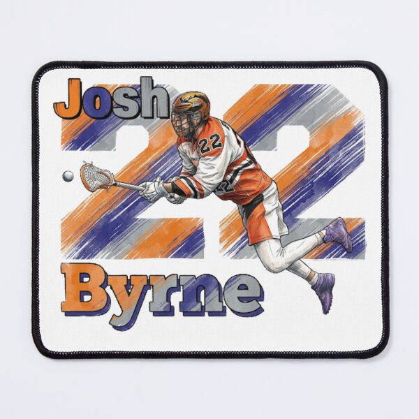 Item preview, Josh Byrne #22 - Buffalo Lacrosse Legend - Retro Box Lax Art designed and sold by Thogan0416.
