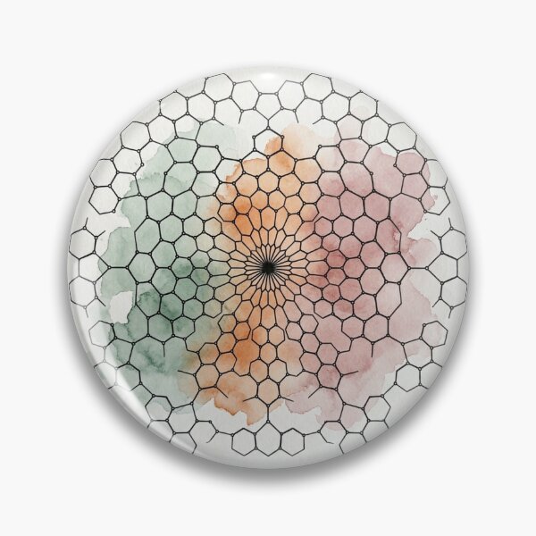 Item preview, Minimalist Watercolor Graphene Lattice Aesthetic designed and sold by DuckOddity.