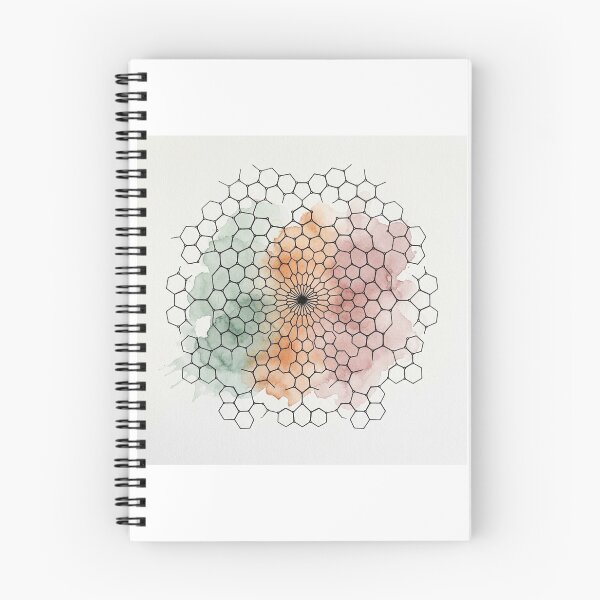 Item preview, Minimalist Watercolor Graphene Lattice Aesthetic designed and sold by DuckOddity.