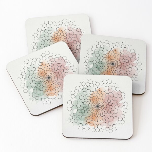 Item preview, Minimalist Watercolor Graphene Lattice Aesthetic designed and sold by DuckOddity.