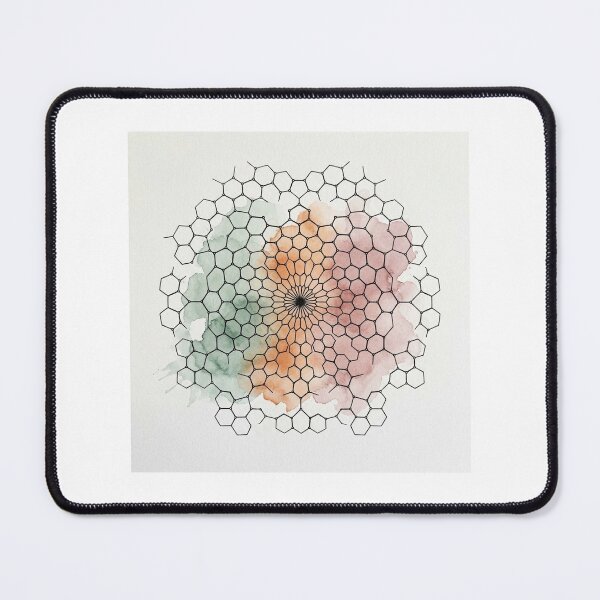 Item preview, Minimalist Watercolor Graphene Lattice Aesthetic designed and sold by DuckOddity.