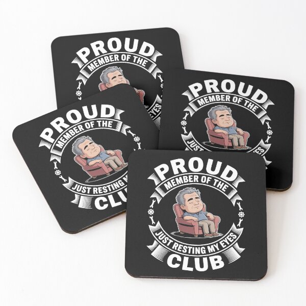 Item preview, Proud Member Of The Just Resting My Eyes Club Dad Gift designed and sold by Say It With Ink.