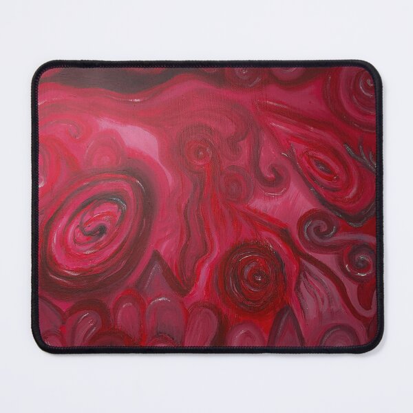 Item preview, Abstract art “The Children” Red Paint designed and sold by LamichArt.