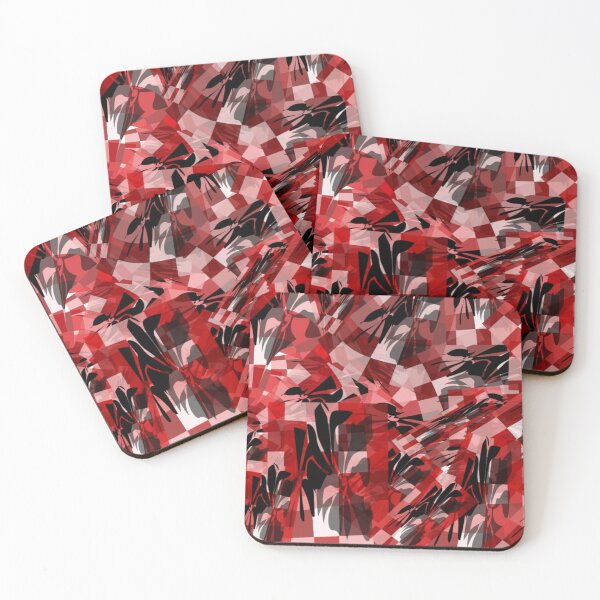 Item preview, Red Black Abstract Graffiti Pattern | Bold Modern Urban Design designed and sold by Nature  Nblossom.