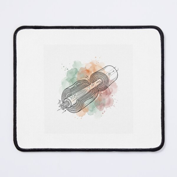 Item preview, Minimalist Watercolor Myelin Sheath Aesthetic designed and sold by DuckOddity.