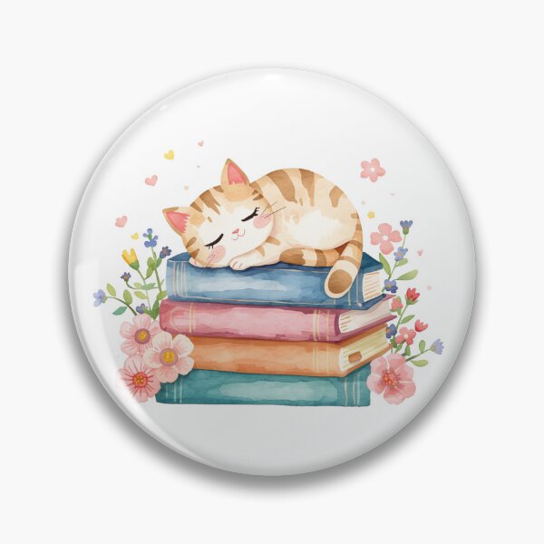 Item preview, Book cat designed and sold by uunaa.