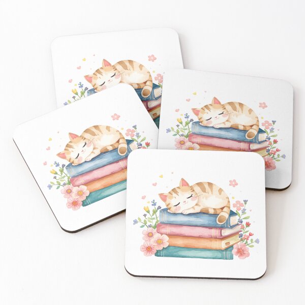 Item preview, Book cat designed and sold by uunaa.