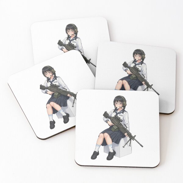 Item preview, Tactical School Girl - Anime Special Ops designed and sold by RAWLIFEGRAPHIC.