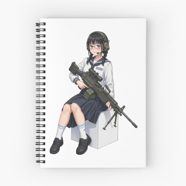 Item preview, Tactical School Girl - Anime Special Ops designed and sold by RAWLIFEGRAPHIC.