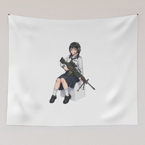 Item preview, Tactical School Girl - Anime Special Ops designed and sold by RAWLIFEGRAPHIC.