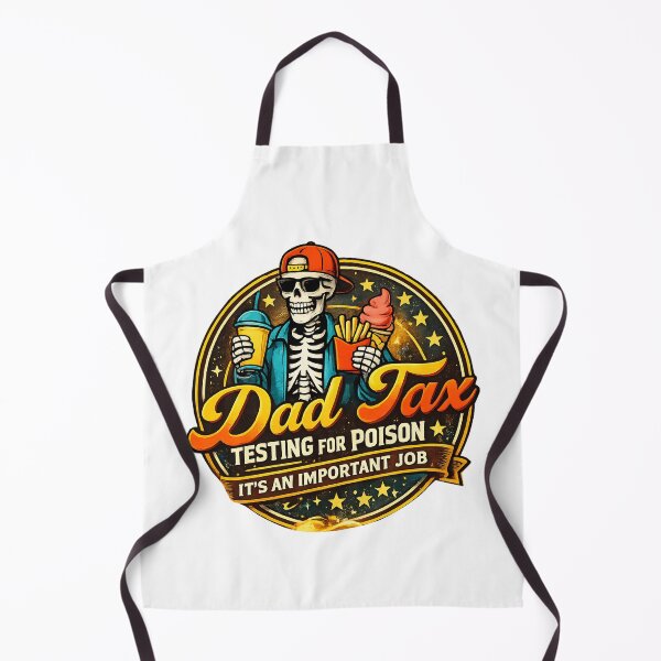 Item preview, Dad Tax Testing For Poison Funny Skeleton Dad Food Tax Graphic Shirt designed and sold by Teetreasure2.