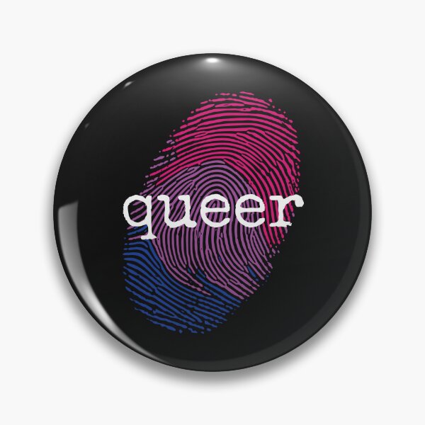 Item preview, Queer - Bisexual Fingerprint Pride Art designed and sold by Cannaxes Studio.