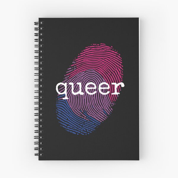 Item preview, Queer - Bisexual Fingerprint Pride Art designed and sold by Cannaxes Studio.