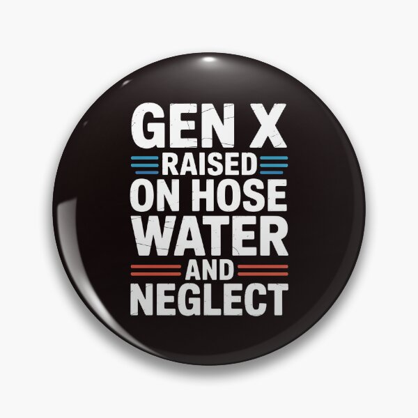 Artikelvorschau, T-Shirt „Generation X – Aufgewachsen mit Gartenschlauchwasser und Vernachlässigung“ – Vintage-Humor rund ums Thema Gartenschlauch entworfen und verkauft von Redgiant87x.