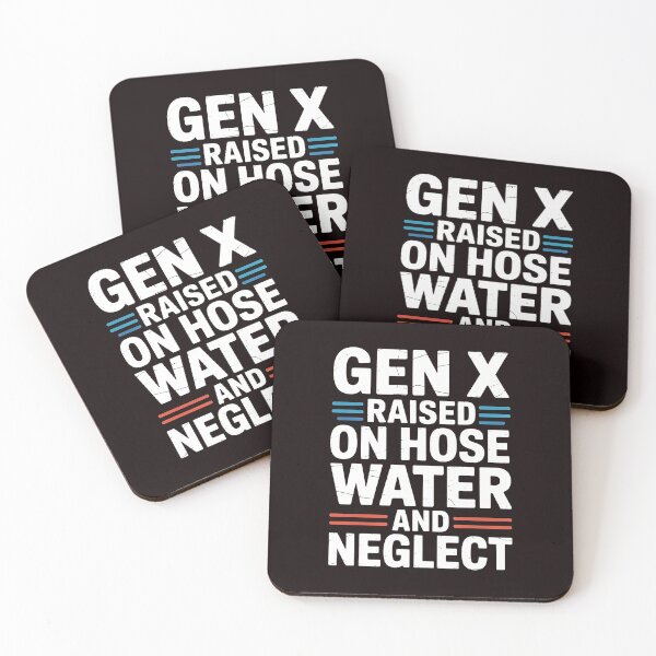 Item preview, Gen X Raised On Hose Water And Neglect Shirt – Vintage Hose Water Humor designed and sold by Redgiant87x.