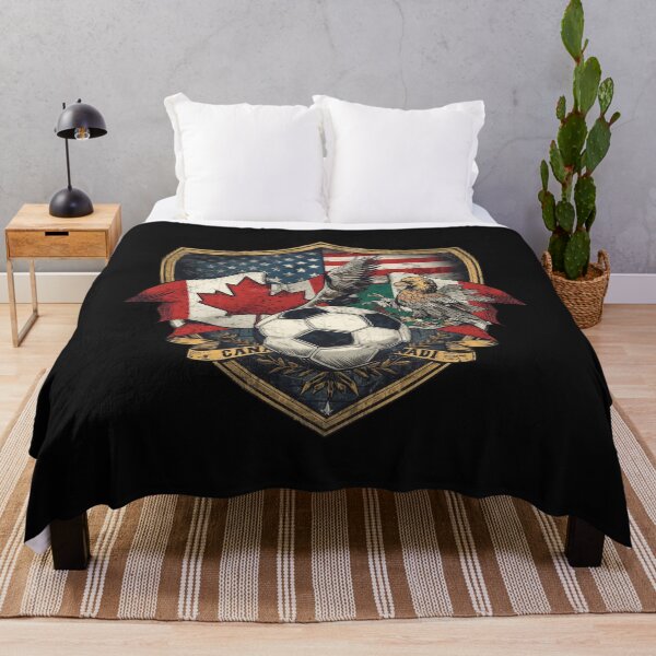 Item preview, Vintage Tri-Nation Soccer Crest designed and sold by Zakrytos ★★★★★.