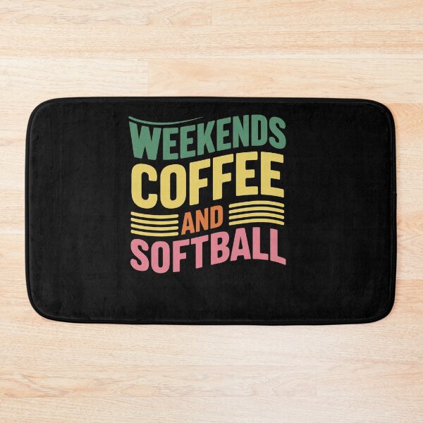 Item preview, Weekends Coffee And Softball designed and sold by SiarheiYur.