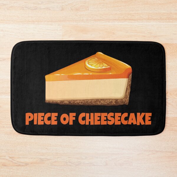 Item preview, Piece of Cheesecake Funny Dessert Pun – Cute Cheesecake Illustration designed and sold by WordPlayStudio.