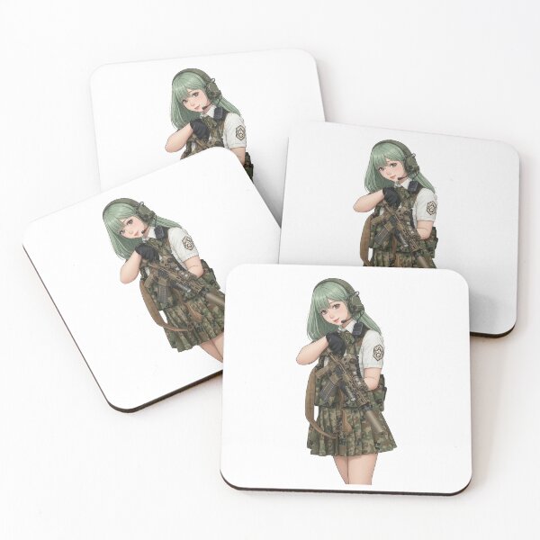 Item preview, Tactical School Girl - Anime Special Ops designed and sold by RAWLIFEGRAPHIC.
