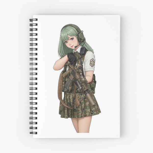 Item preview, Tactical School Girl - Anime Special Ops designed and sold by RAWLIFEGRAPHIC.