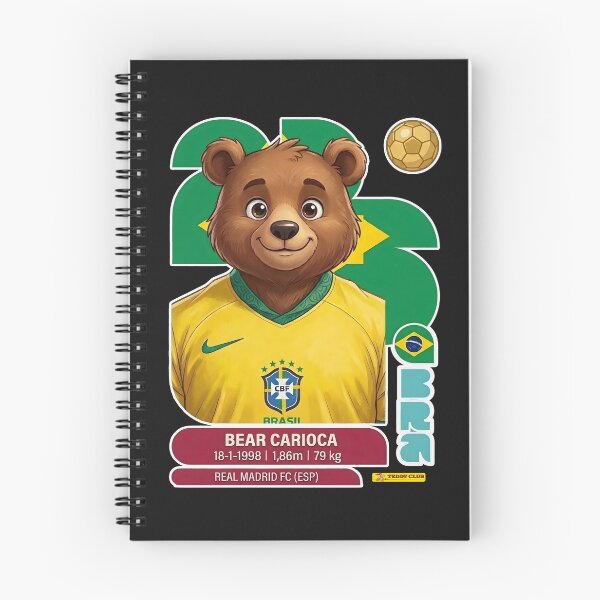Item preview, Brazil World Cup Carioca Bear designed and sold by TeddybearClub.