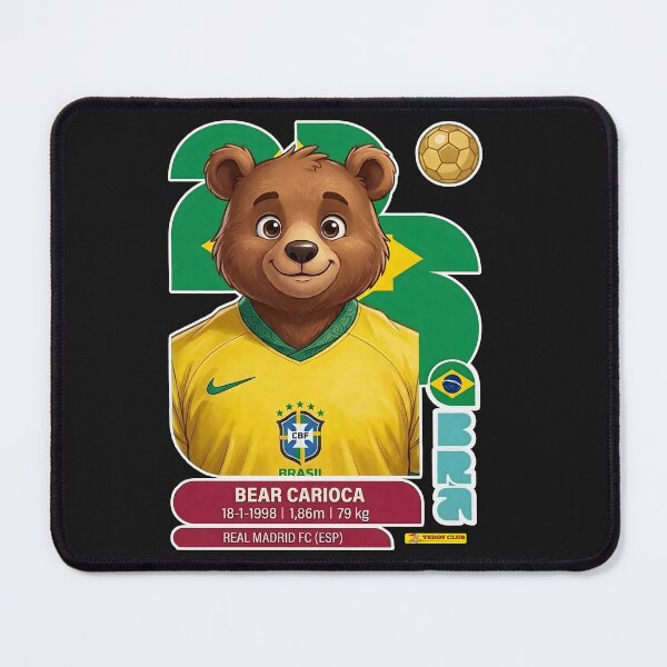 Item preview, Brazil World Cup Carioca Bear designed and sold by TeddybearClub.