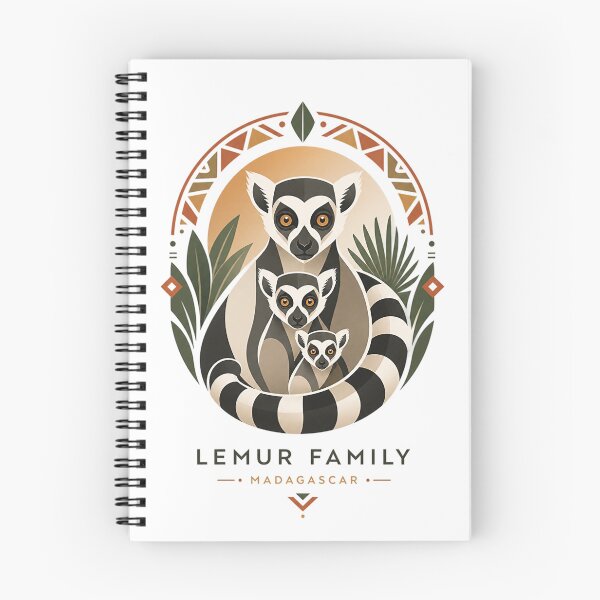 Item preview, Lemur Family — Minimalist Madagascar Vector Logotype designed and sold by Jandedan.
