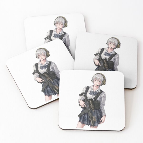 Item preview, Tactical School Girl - Anime Special Ops designed and sold by RAWLIFEGRAPHIC.
