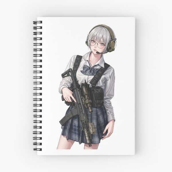 Item preview, Tactical School Girl - Anime Special Ops designed and sold by RAWLIFEGRAPHIC.