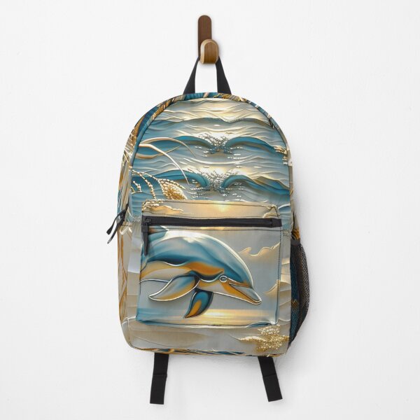 Item preview, Dolphin at Sunset on Tropical Beach designed and sold by MargaretWiktor.