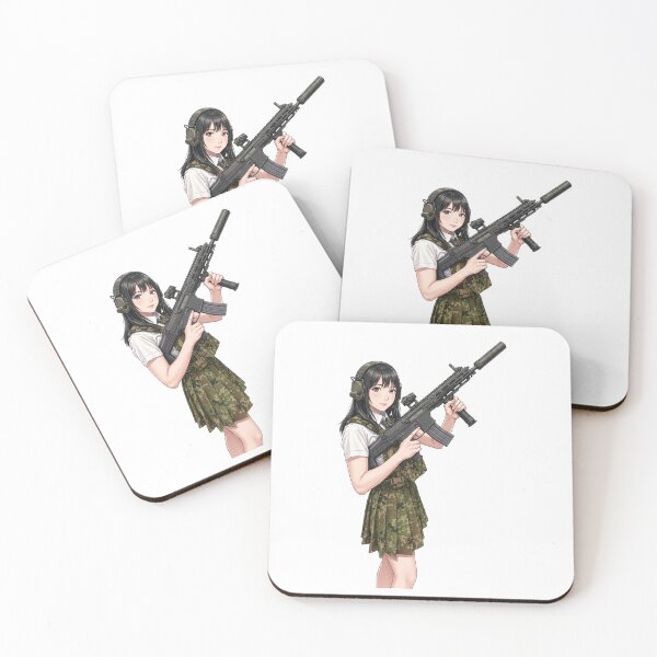 Item preview, Tactical School Girl - Anime Special Ops designed and sold by RAWLIFEGRAPHIC.