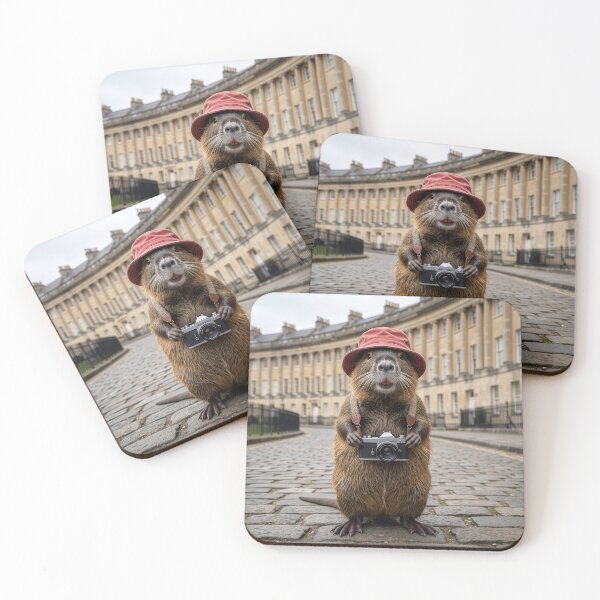 Item preview, Nutria Visits Bath's Royal Crescent in England designed and sold by Tridentulus.