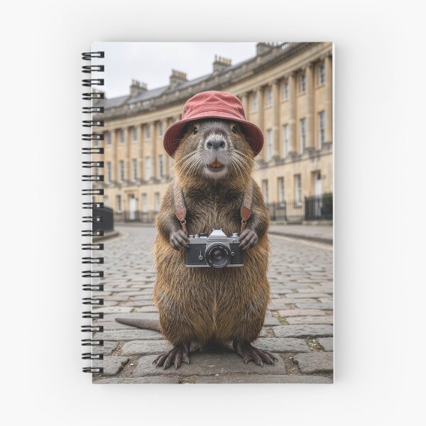 Item preview, Nutria Visits Bath's Royal Crescent in England designed and sold by Tridentulus.