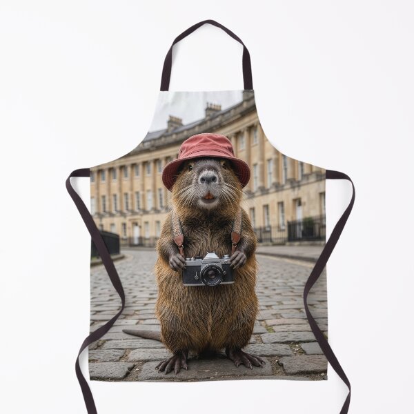 Item preview, Nutria Visits Bath's Royal Crescent in England designed and sold by Tridentulus.