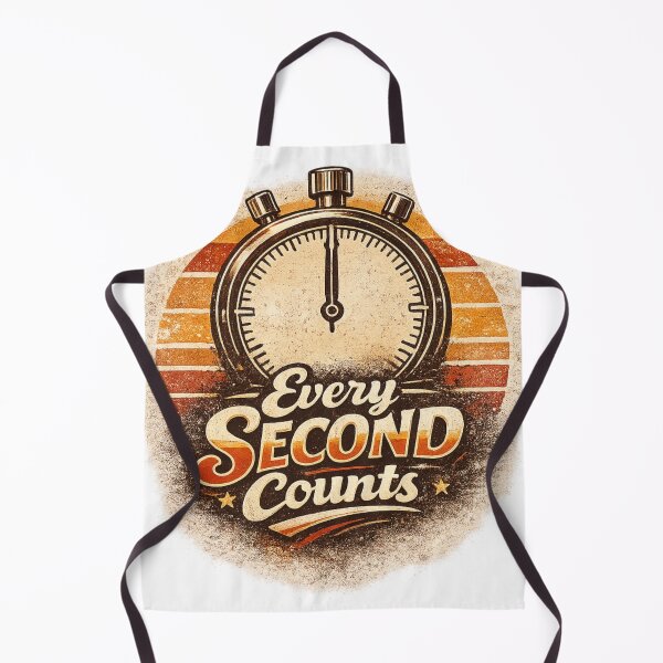 Item preview, Every Second Counts Clock Design | Motivational Quote Design designed and sold by Velora Printss.