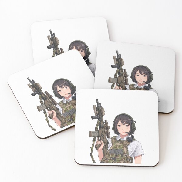 Item preview, Tactical School Girl - Anime Special Ops designed and sold by RAWLIFEGRAPHIC.