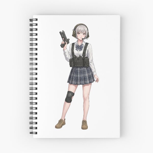 Item preview, Tactical School Girl - Anime Special Ops designed and sold by RAWLIFEGRAPHIC.
