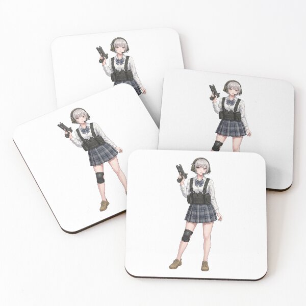 Item preview, Tactical School Girl - Anime Special Ops designed and sold by RAWLIFEGRAPHIC.