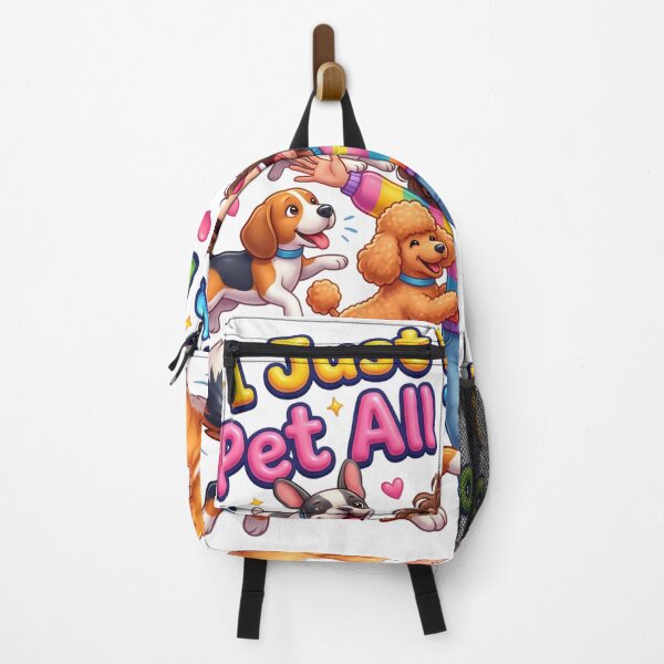 Item preview, I Just Want To Pet All The Dogs Funny designed and sold by pradeepvisuals.