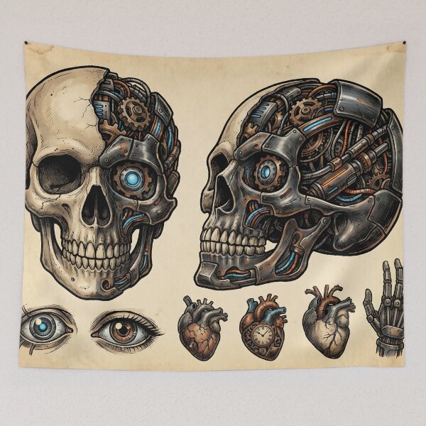 Item preview, skull_tattoo designed and sold by JOTAMIKE.