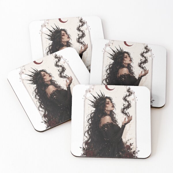 Item preview, Witchcore Aesthetic Girl Sticker | Dark Feminine Magical Witch Design designed and sold by AeraArts.