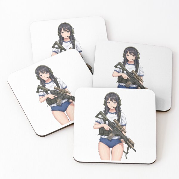 Item preview, Tactical School Girl - Anime Special Ops designed and sold by RAWLIFEGRAPHIC.